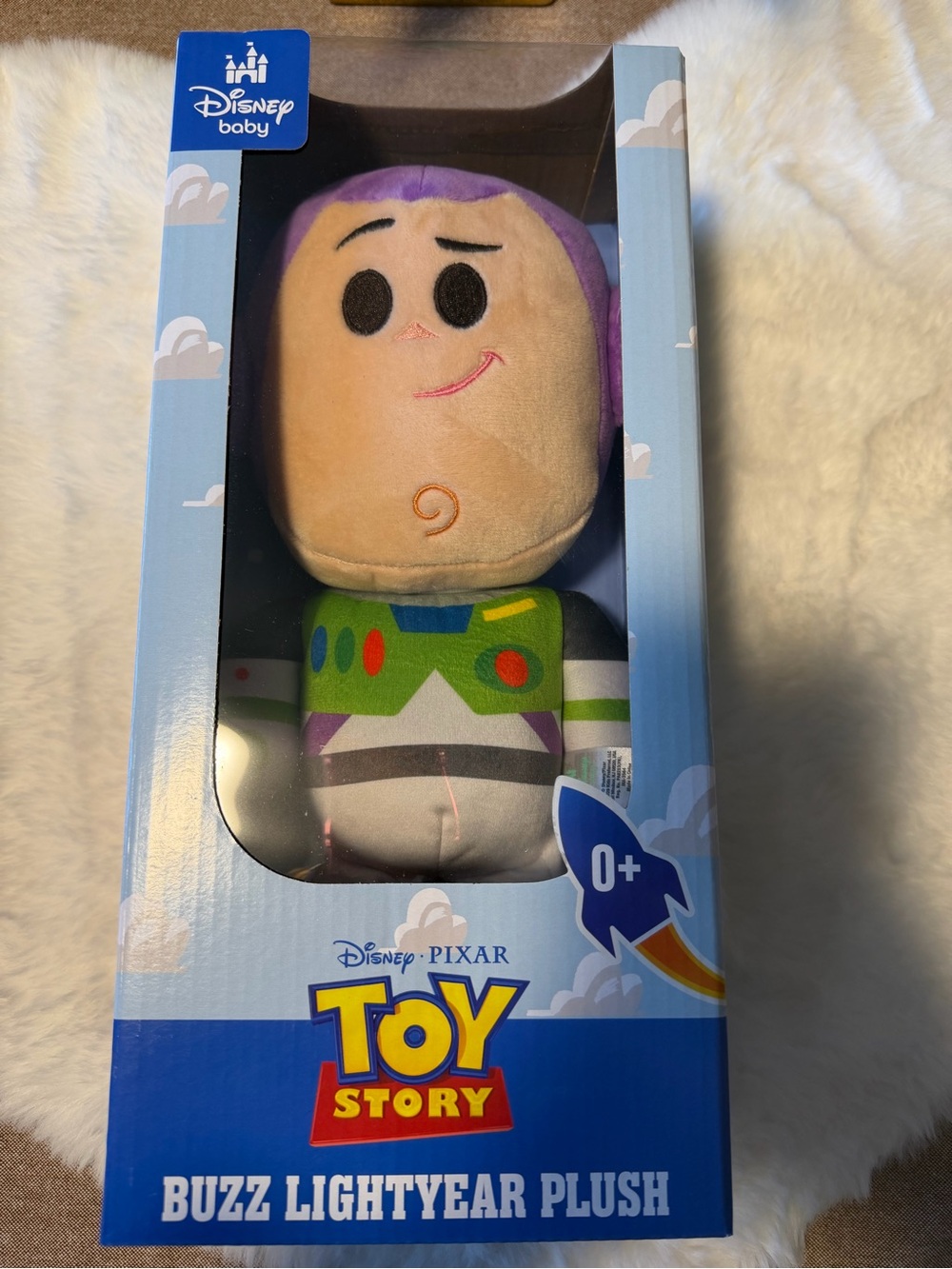 Toy Story Buzz Lightyear Plush - Purple, Green, White
